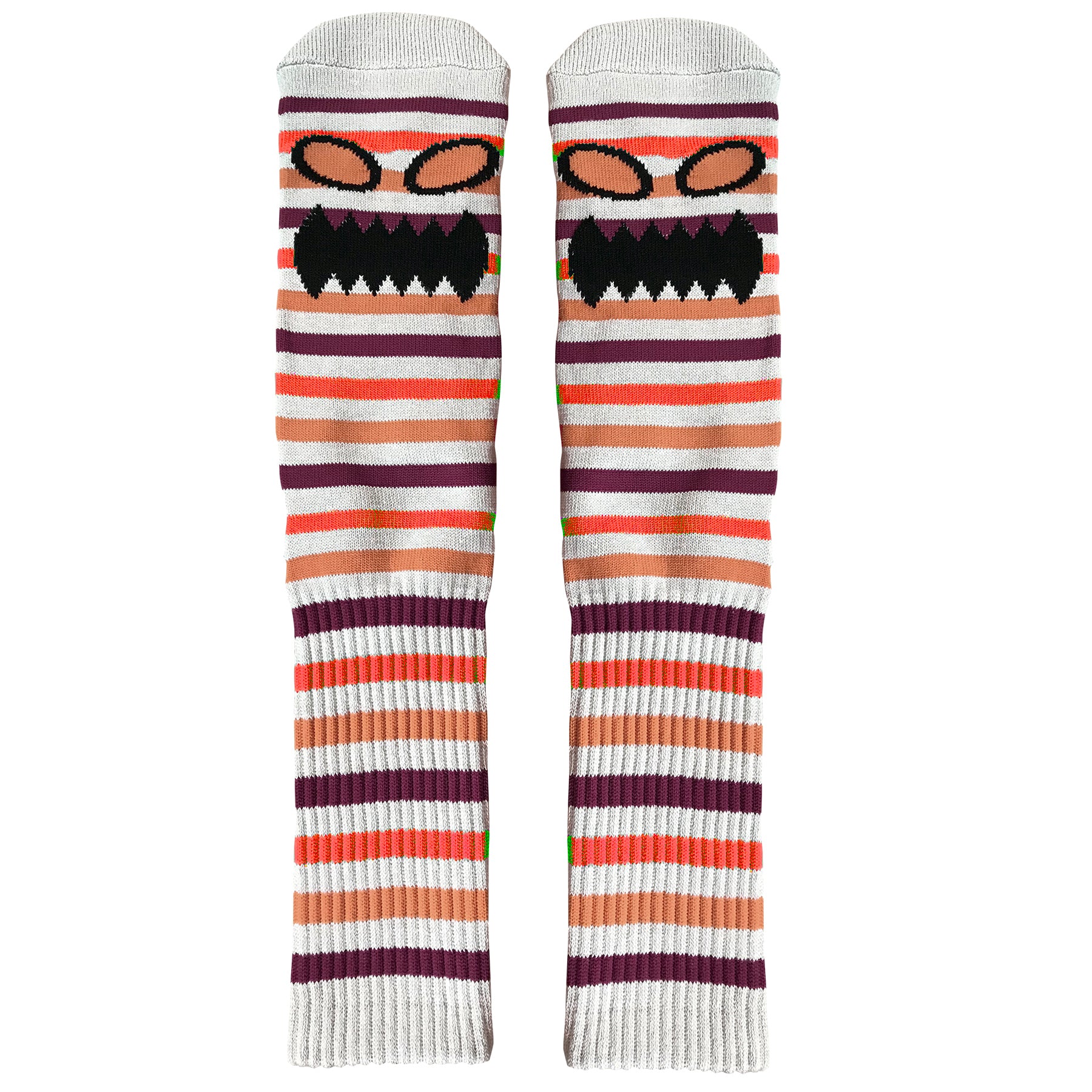 toy-machine-monster-face-mini-stripes-calzini image 3