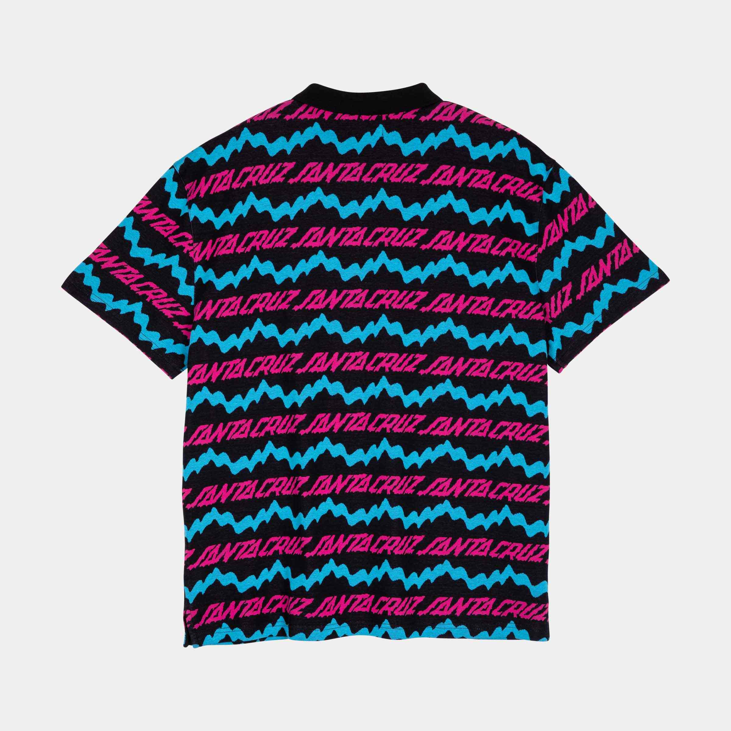 santa-cruz-skateboards-slime-drip-polo-a-manica-corta-uomo image 2