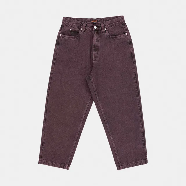 santa-cruz-skateboards-big-pants-baggy-denim-dark-cherry-taglia-34 image 1