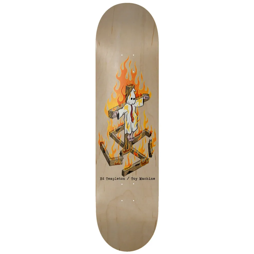 toy-machine-ed-templeton-charred-cross-8-50-tavola-da-skateboard image 1