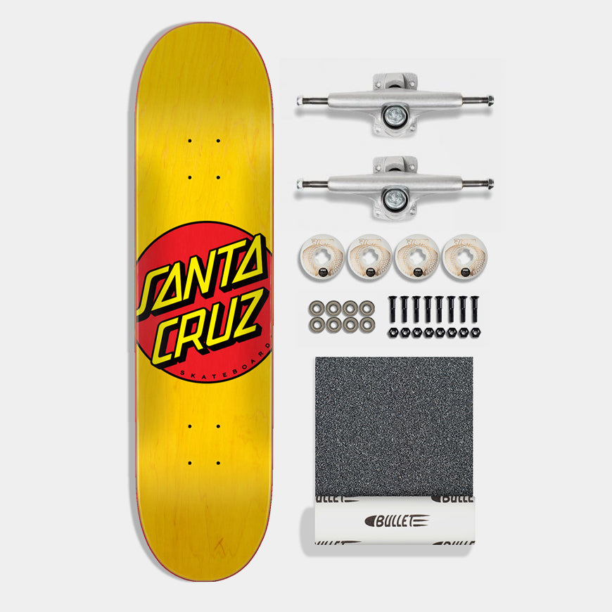 santa-cruz-skateboards-classic-dot-kit-completo-fai-da-te-7-75in-x-31-61in-con-b image 1