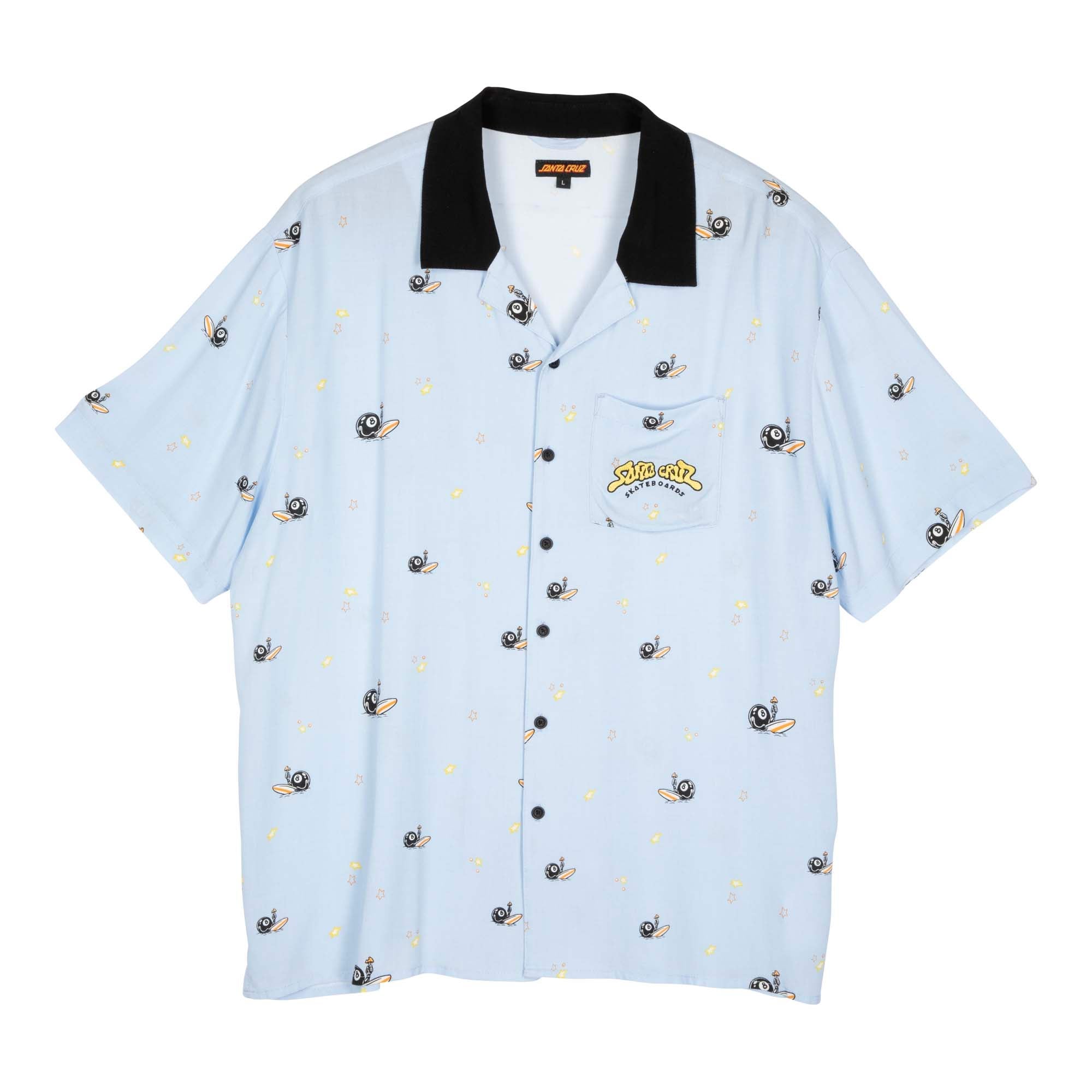 santa-cruz-skateboards-winkowski-surf-camicia-a-manica-corta image 1