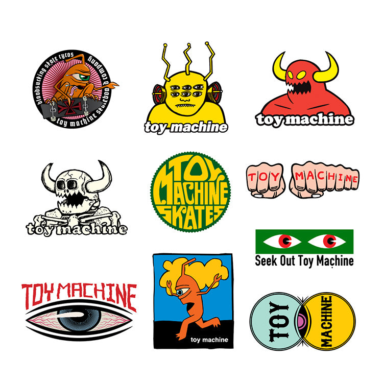 toy-machine-sticker-pack-1-pack-adesivi-skate image 2