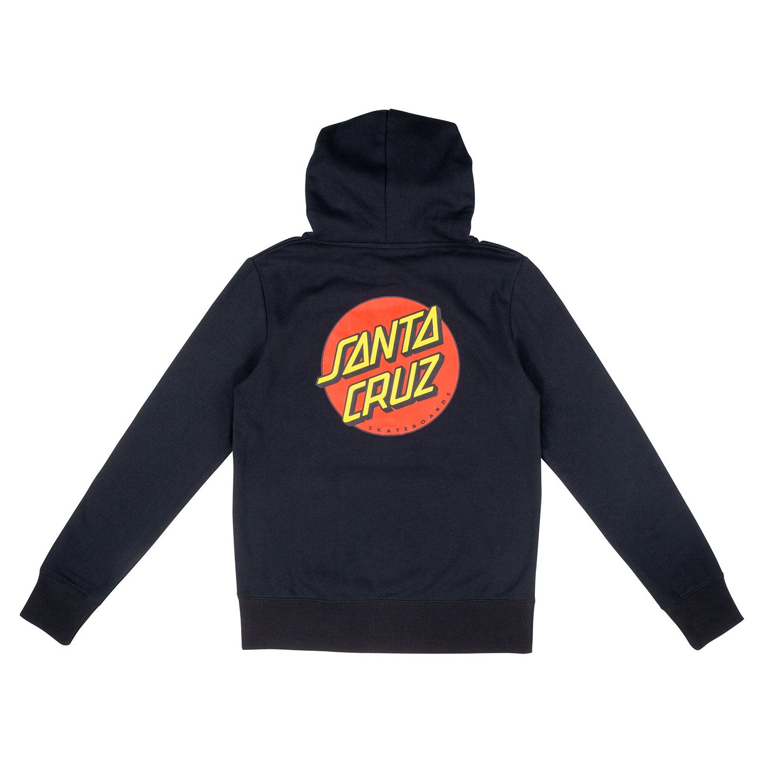 santa-cruz-skateboards-classic-dot-chest-hoodie-felpa-con-cappuccio image 1
