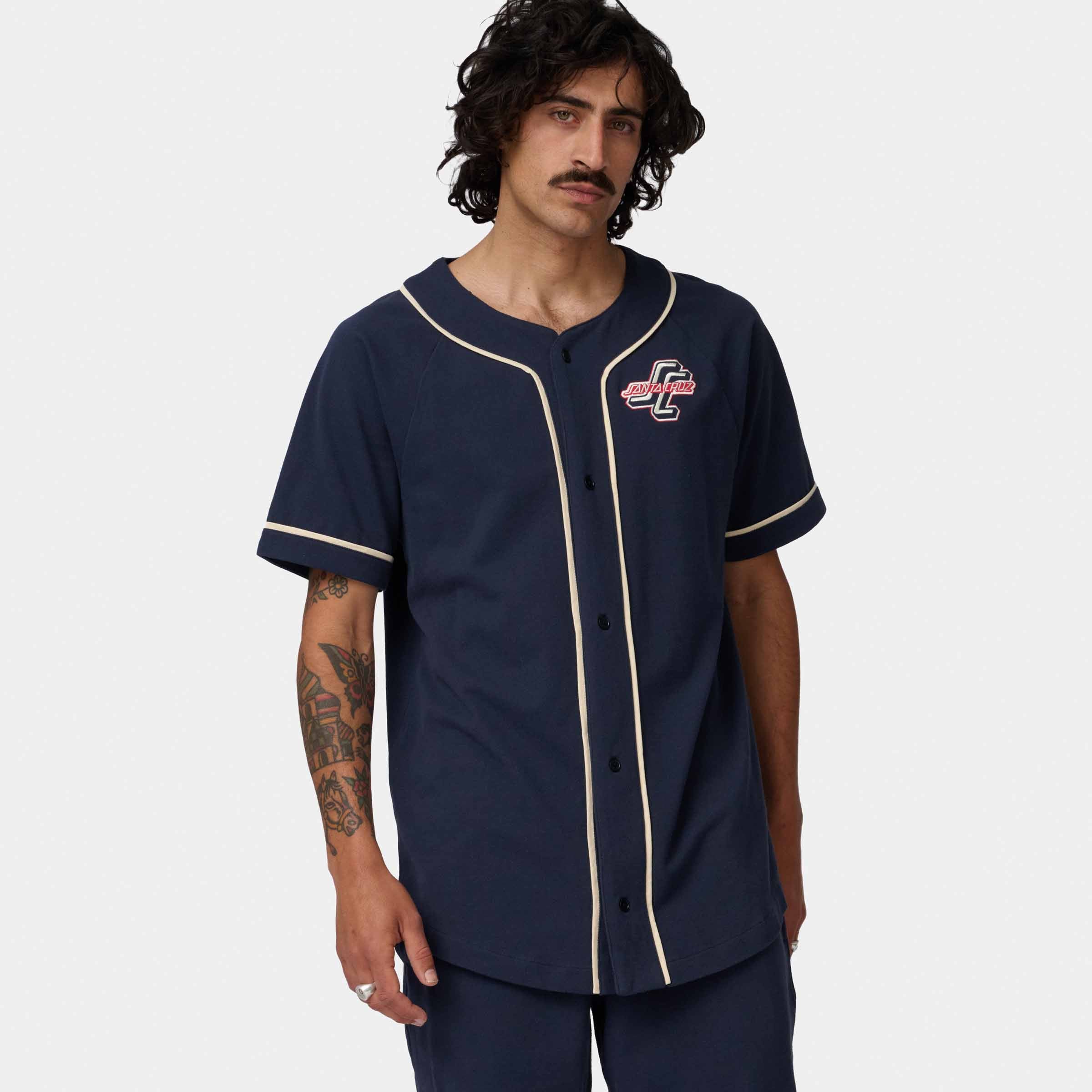 santa-cruz-skateboards-outer-ogsc-baseball-shirt-uomo-cotone-pesante image 3