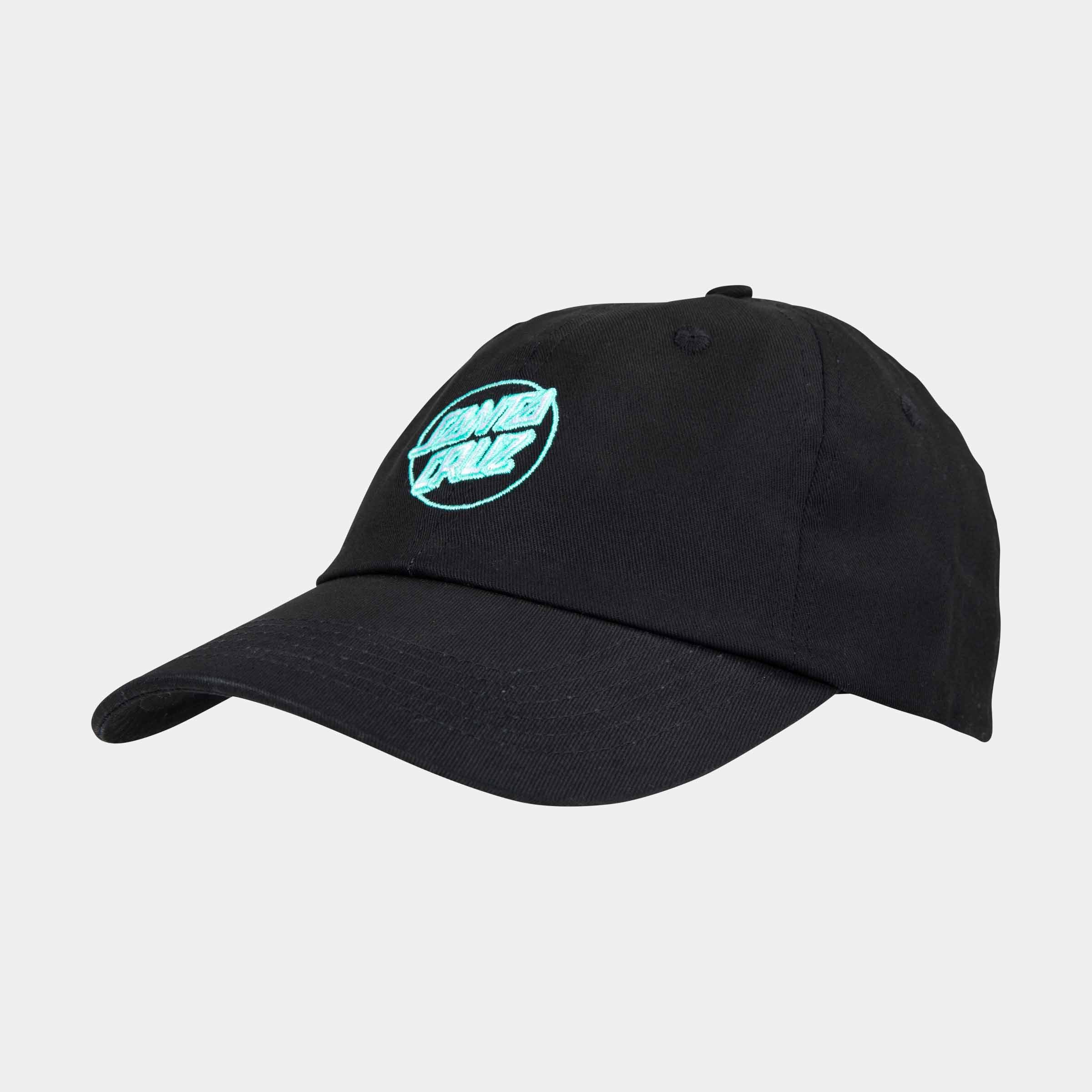 santa-cruz-skateboards-partial-dot-cap-cappello-dad-cap-6-pannelli image 1