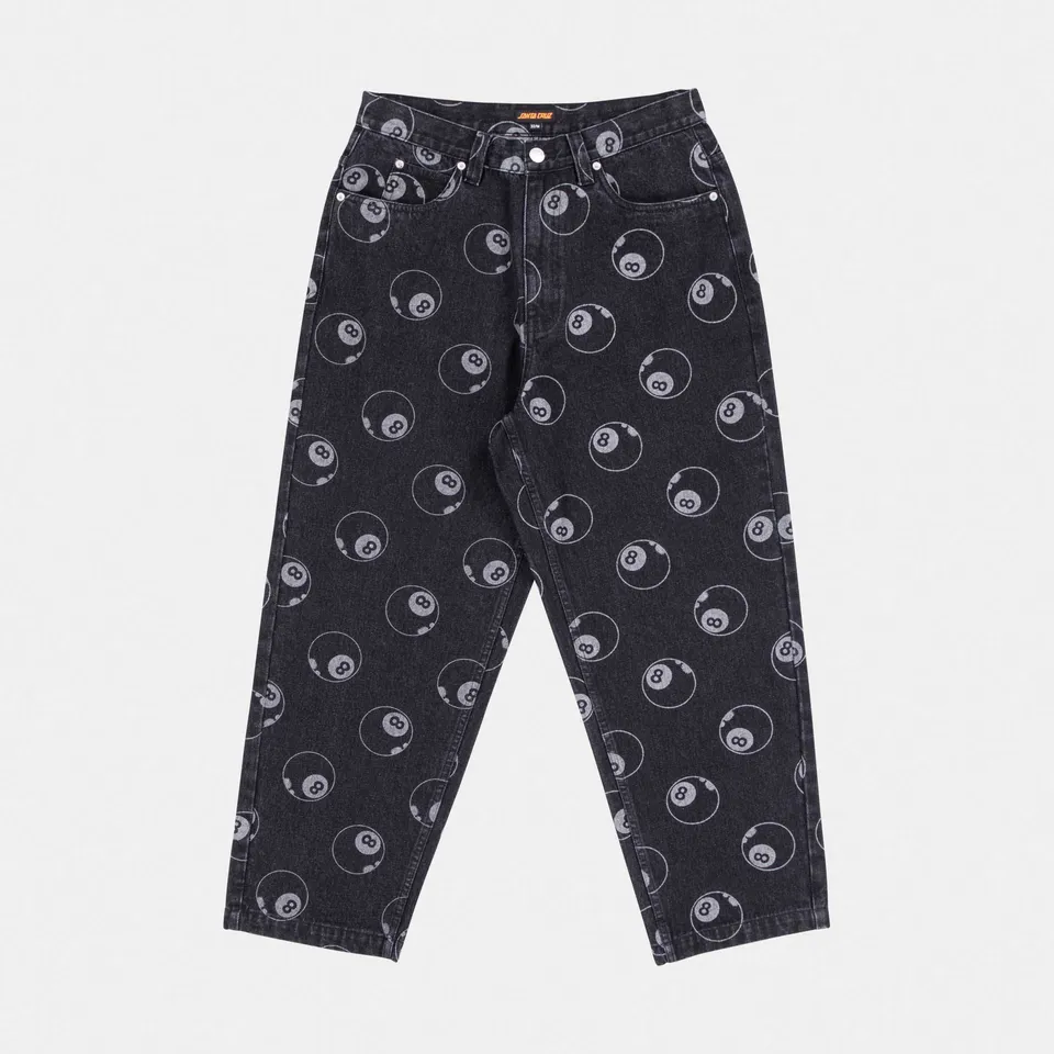 santa-cruz-skateboards-big-pants-baggy-denim-stampa-all-over-taglia-34 image 1