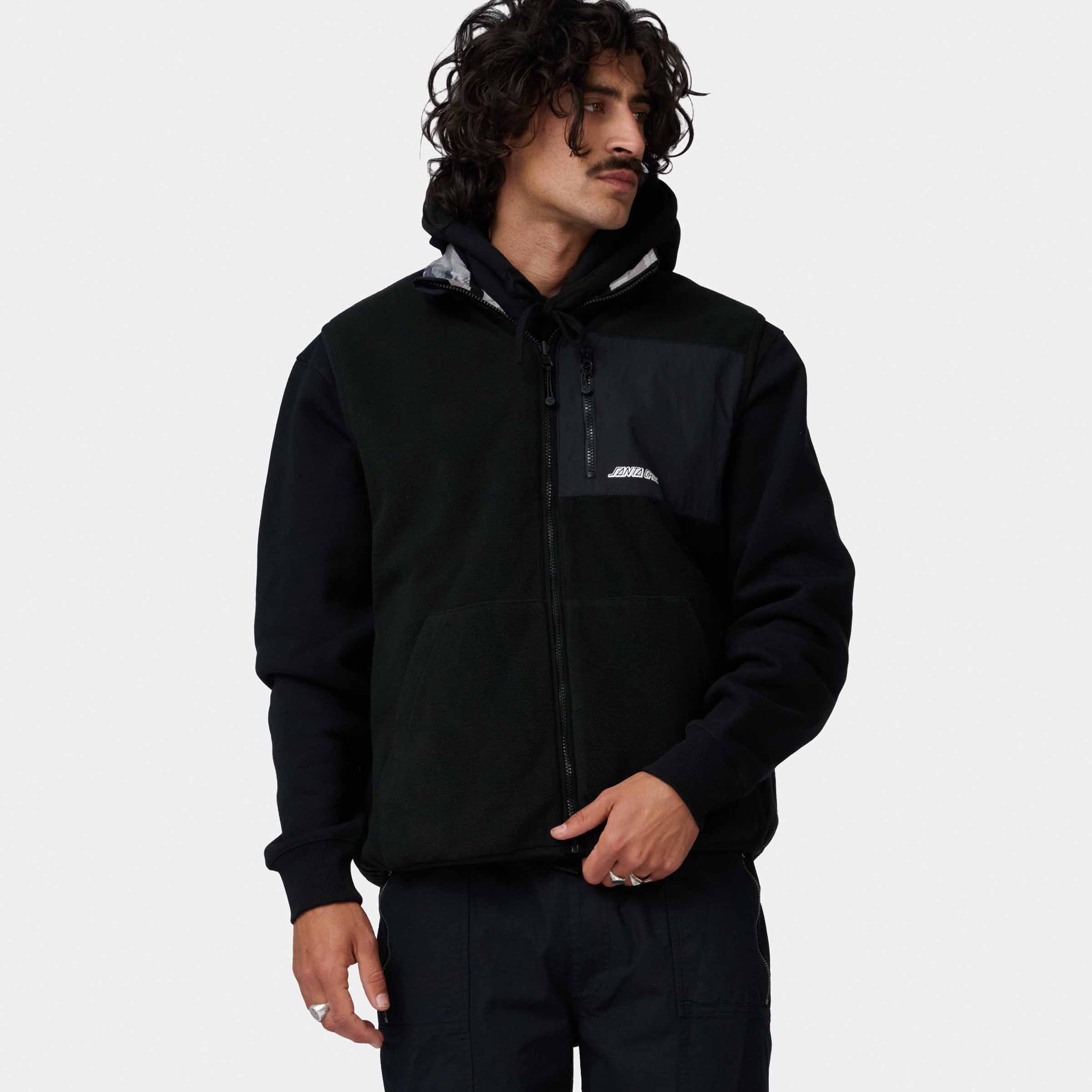 santa-cruz-skateboards-cache-gilet-reversibile-uomo-pile-stampa-all-over image 7