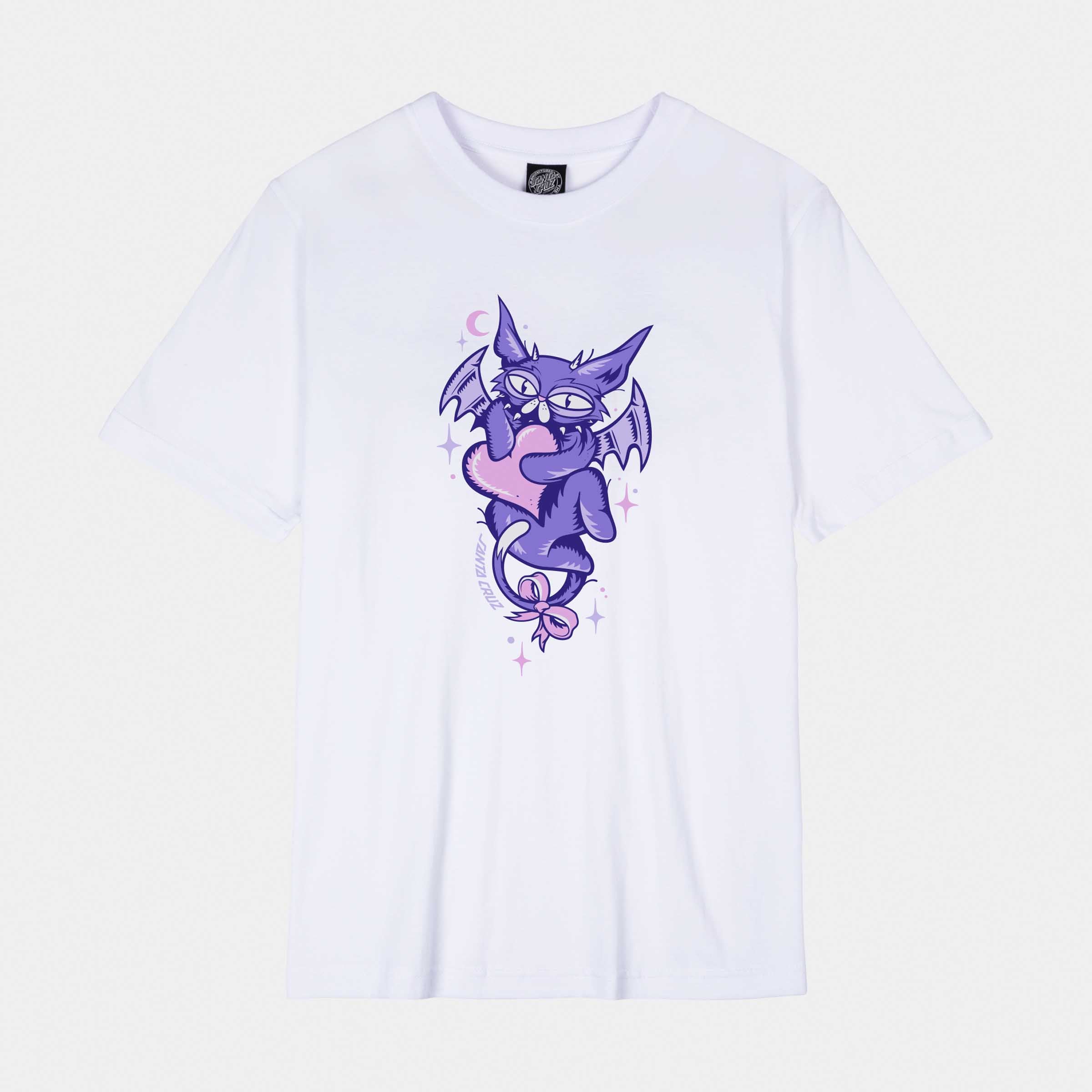 santa-cruz-skateboards-night-critter-t-shirt-donna-loose-fit image 1