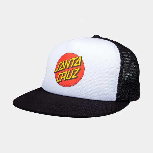 santa-cruz-skateboards-classic-dot-mesh-cap-trucker image 1