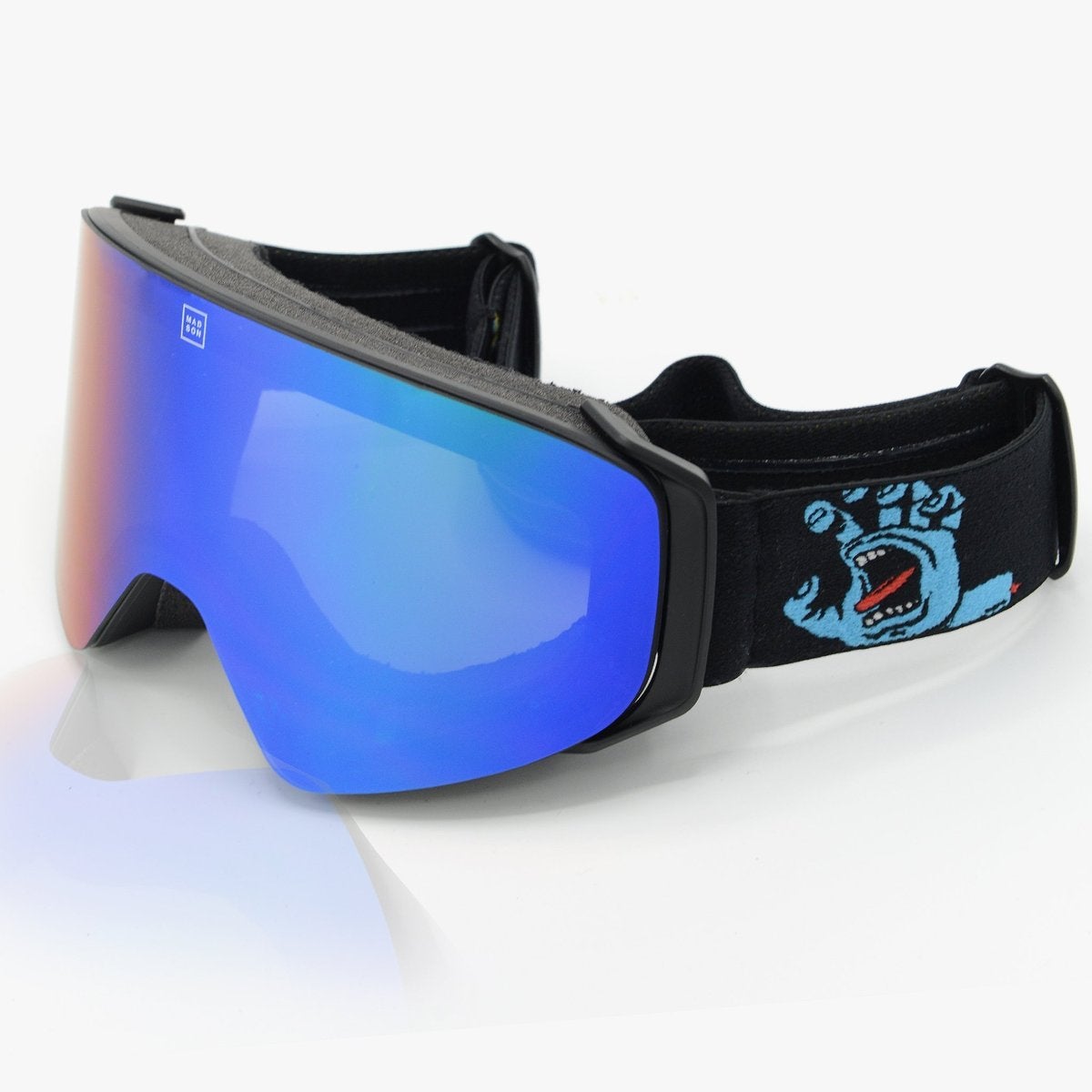 santa-cruz-skateboards-madson-x-santa-cruz-cylindro-maschera-da-neve image 1