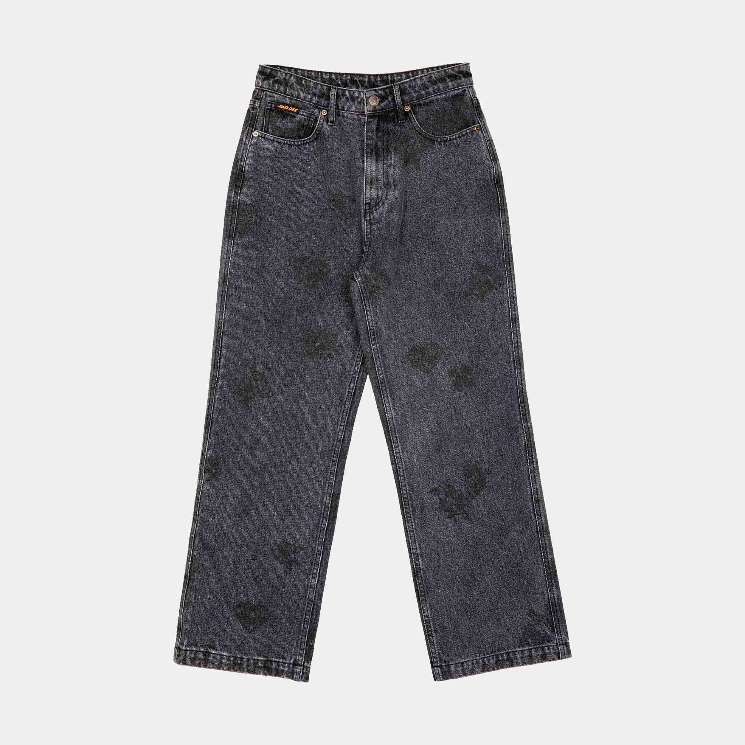 santa-cruz-skateboards-classic-baggy-jeans-pantaloni-denim-wide-leg image 1