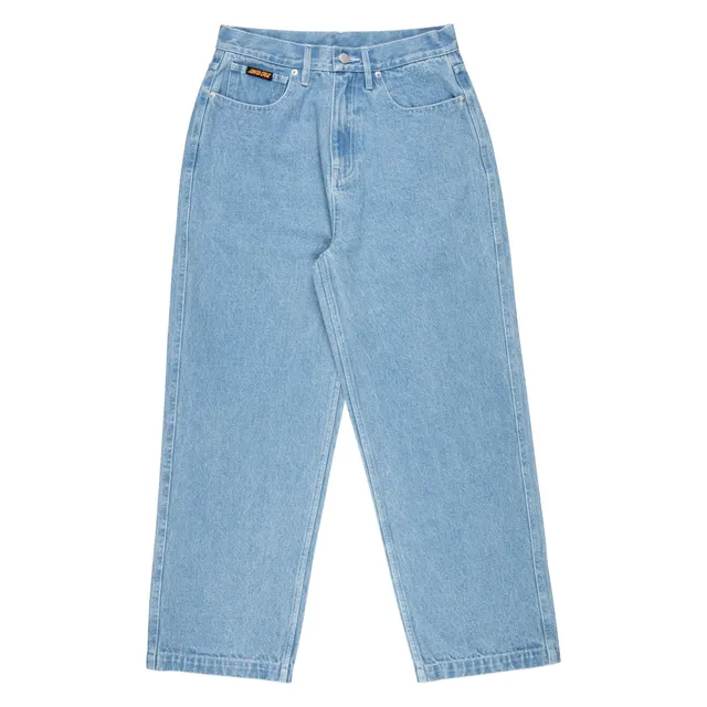 santa-cruz-skateboards-classic-baggy-jeans-jeans-donna-gamba-larga-13-5oz image 1