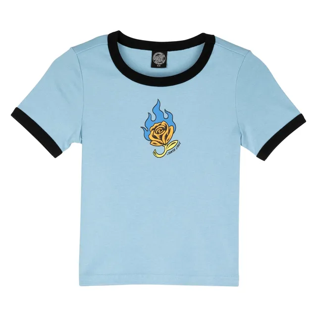 santa-cruz-skateboards-lucky-rose-ringer-t-shirt-donna-cropped-2 image 1