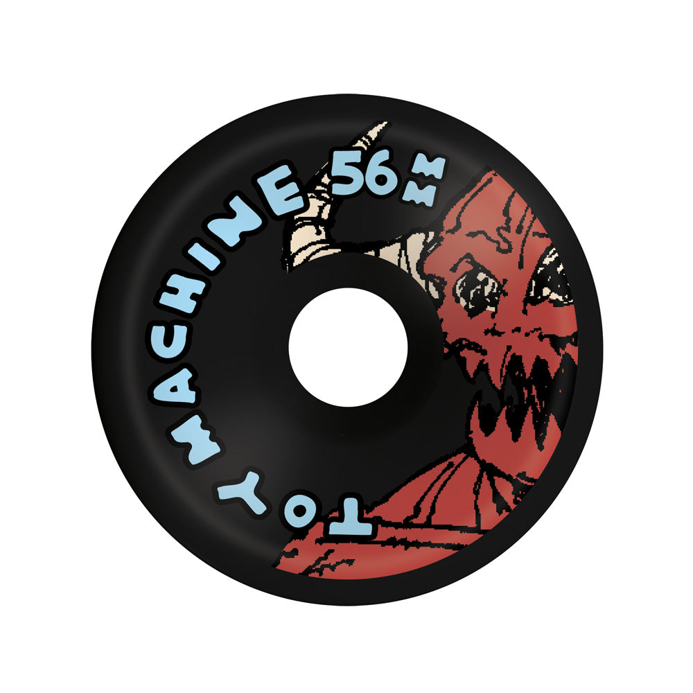 toy-machine-wth-monster-ruote-skateboard-56mm-99a image 1