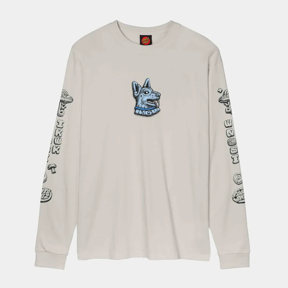 santa-cruz-skateboards-winkowski-dog-long-sleeve-t-shirt image 1