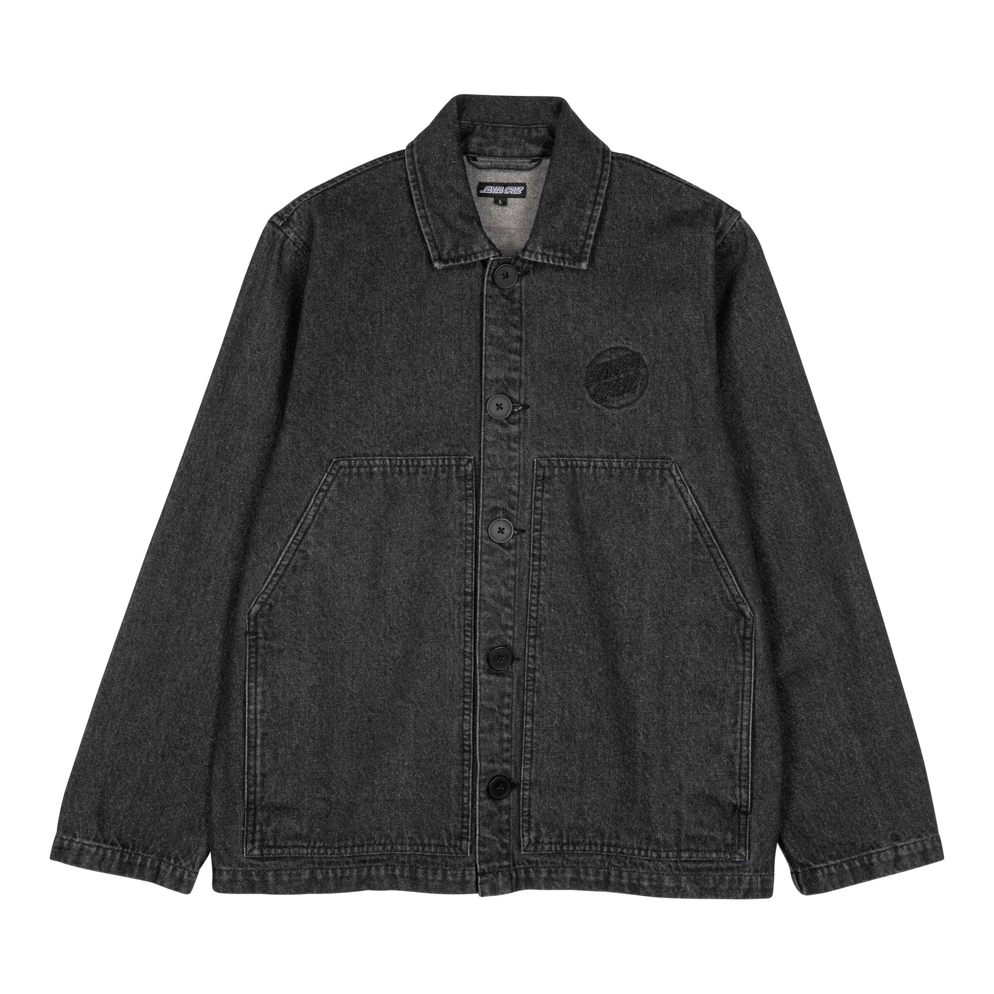 santa-cruz-skateboards-opus-dot-workwear-jacket-giacca image 1