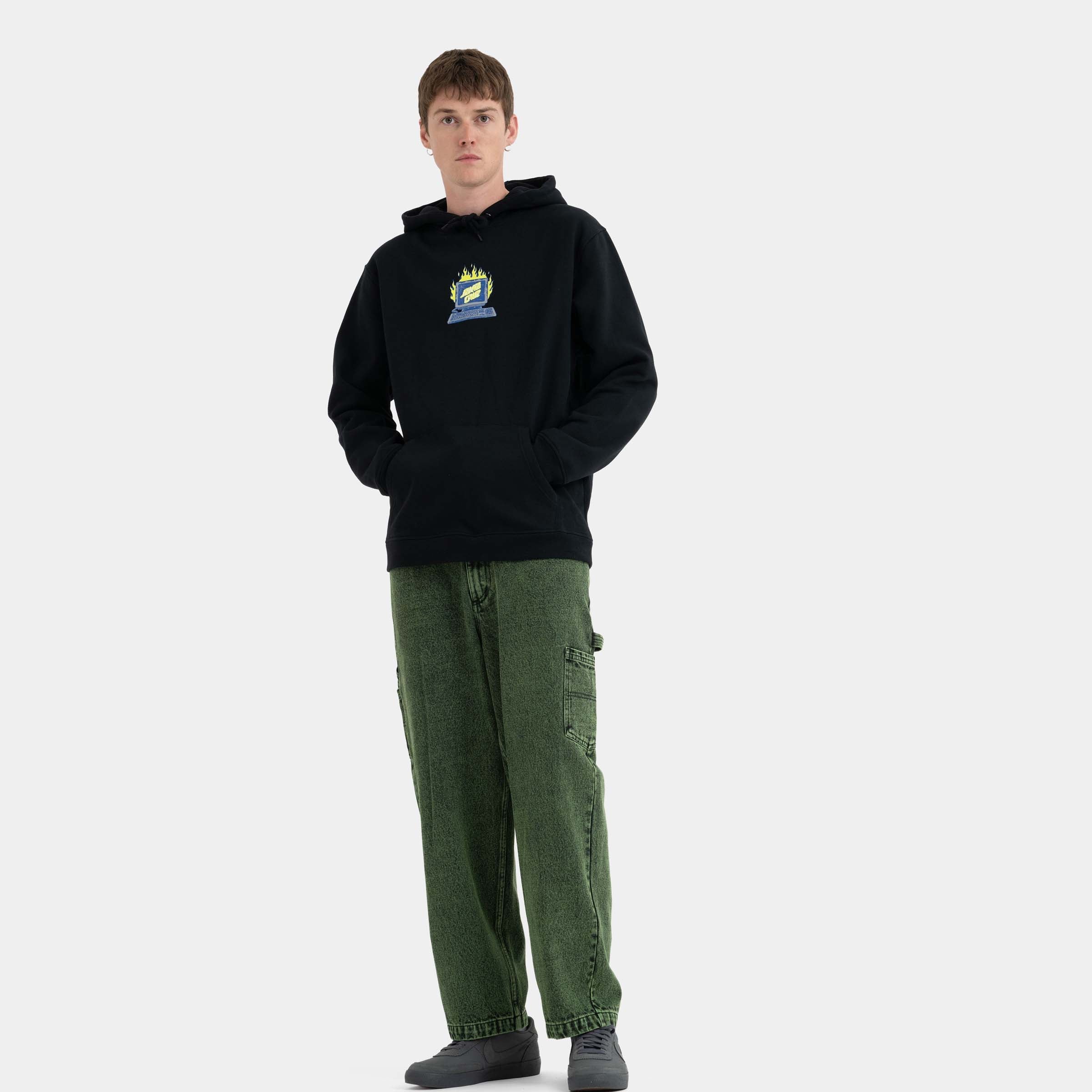 santa-cruz-skateboards-self-destruct-centre-hoodie-felpa-cappuccio image 5