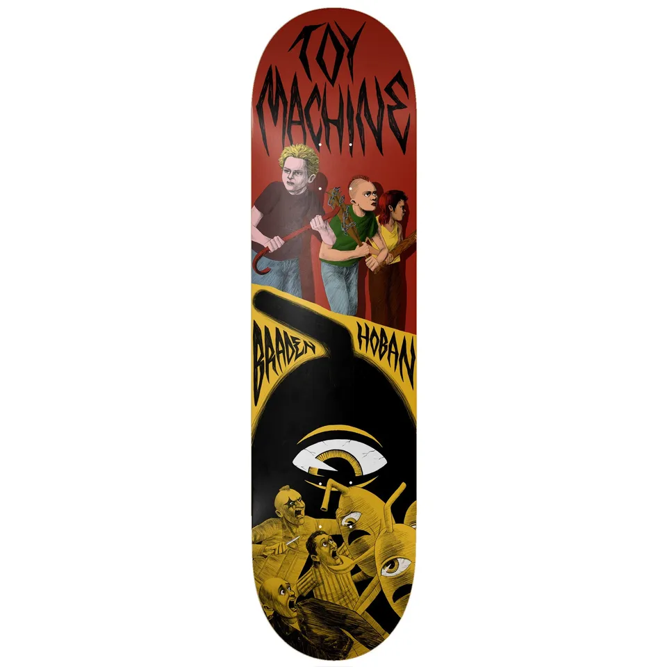 toy-machine-braden-hoban-horror-show-8-25-tavola-skate-pro-deck image 1