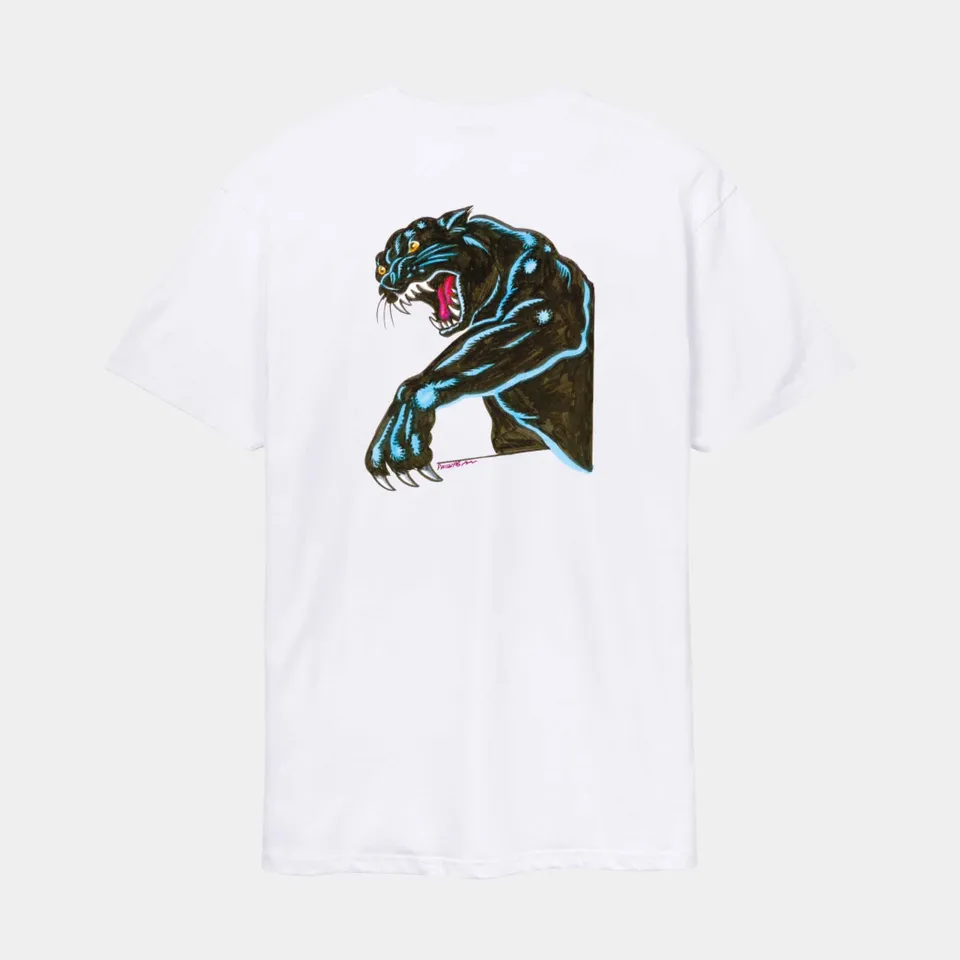 santa-cruz-skateboards-natas-sketch-panther-t-shirt-uomo image 1