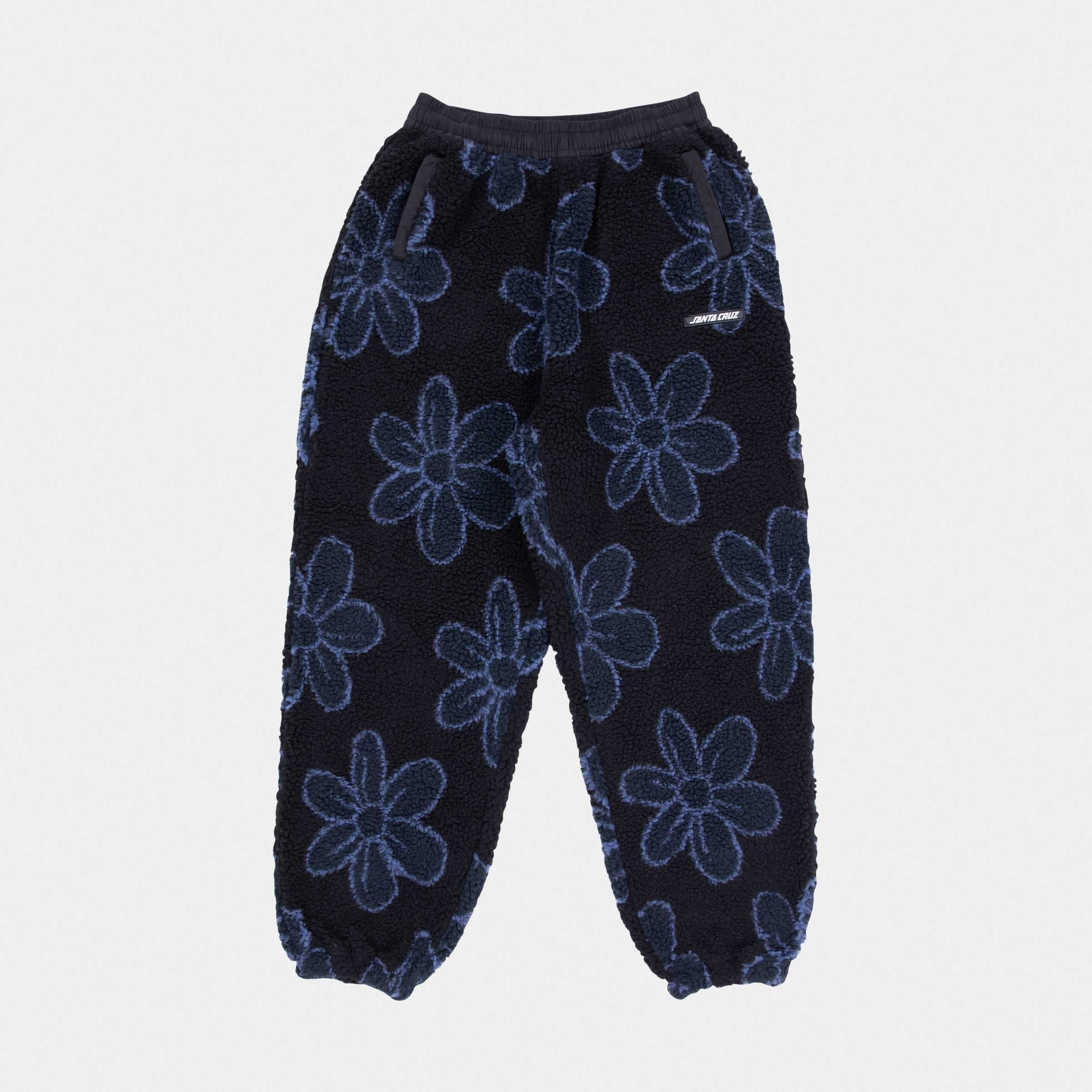 santa-cruz-skateboards-homebody-pantaloni-tuta-donna-sherpa-jacquard image 1