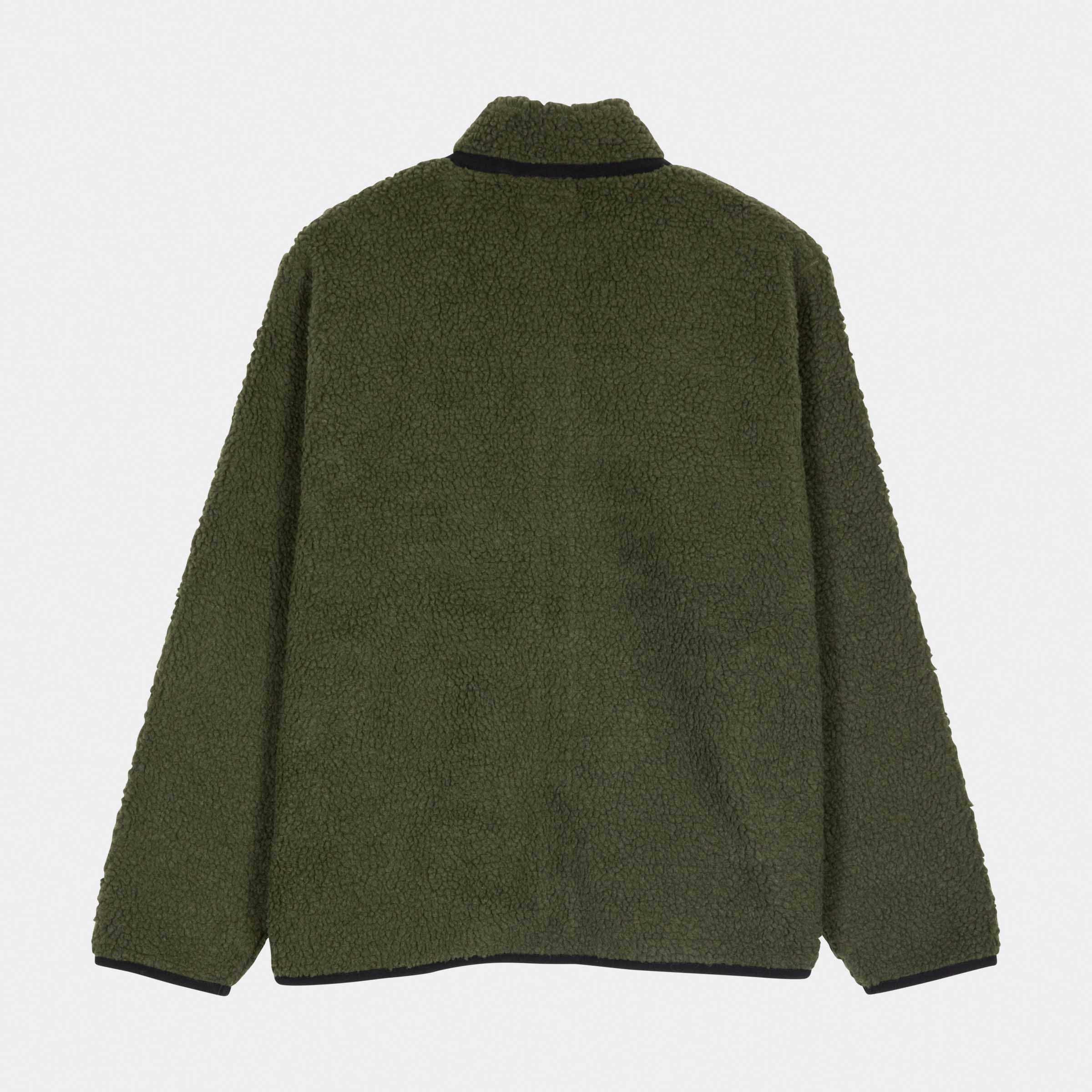 santa-cruz-skateboards-freestyle-jacket-giacca-sherpa-con-zip image 2