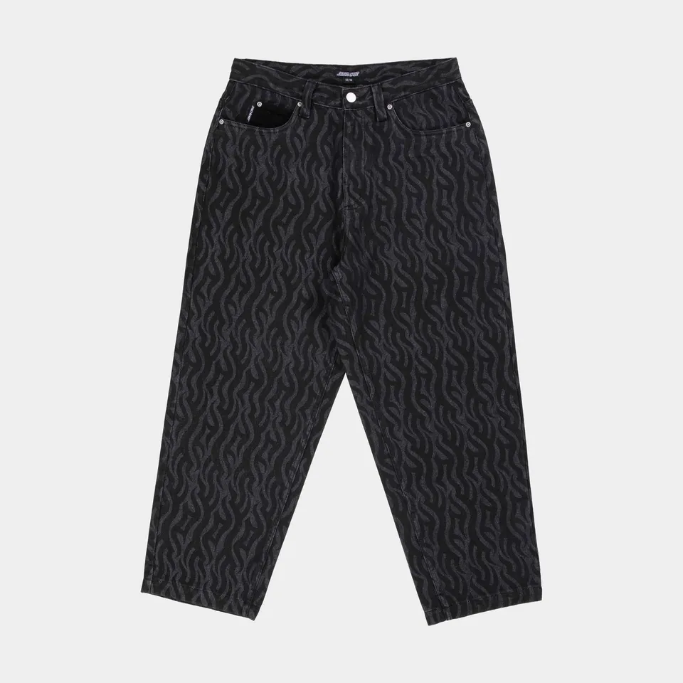 santa-cruz-skateboards-kayce-pantaloni-denim-uomo-dressen-tribal image 1