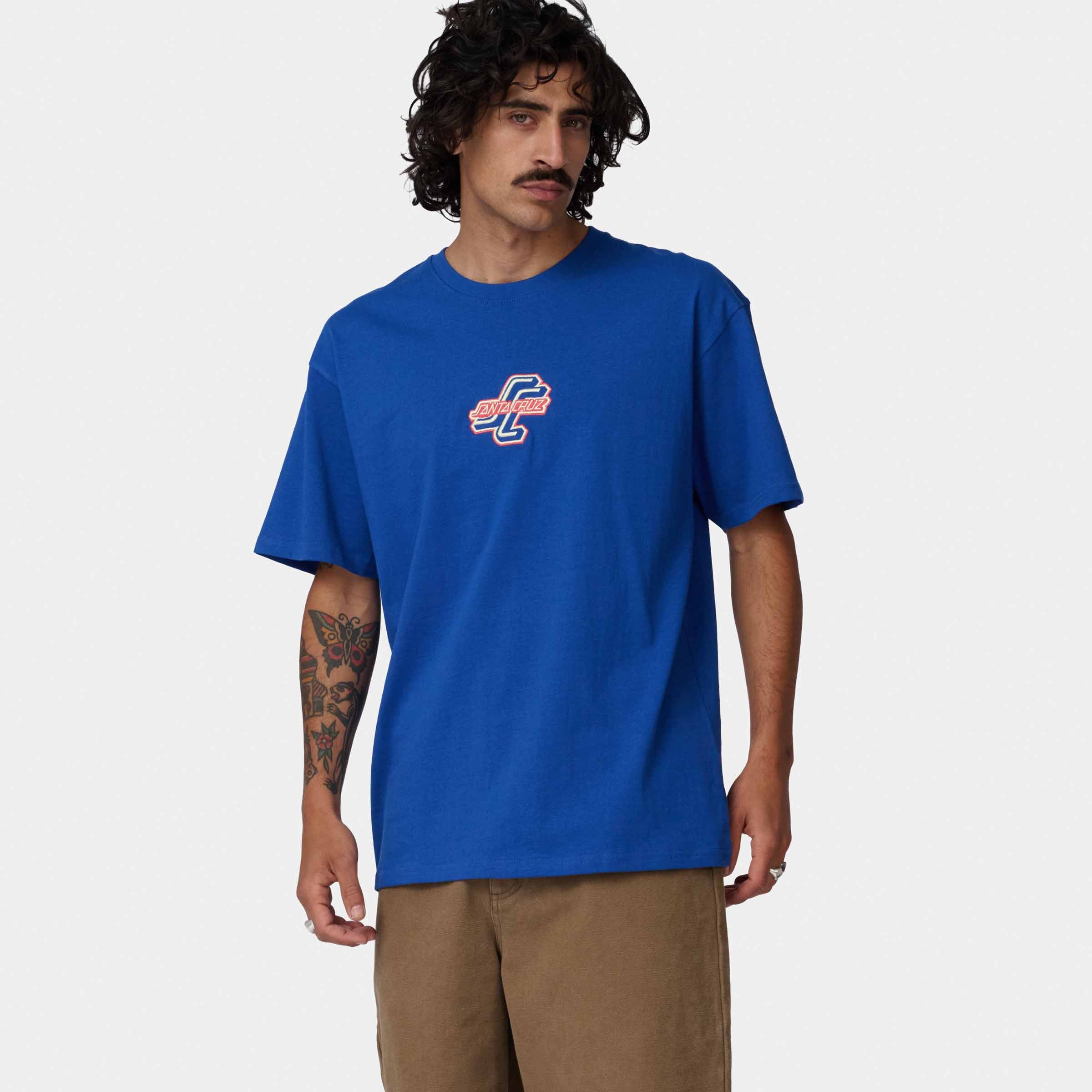 santa-cruz-skateboards-outer-ogsc-t-shirt-maglietta-cotone-organico image 2