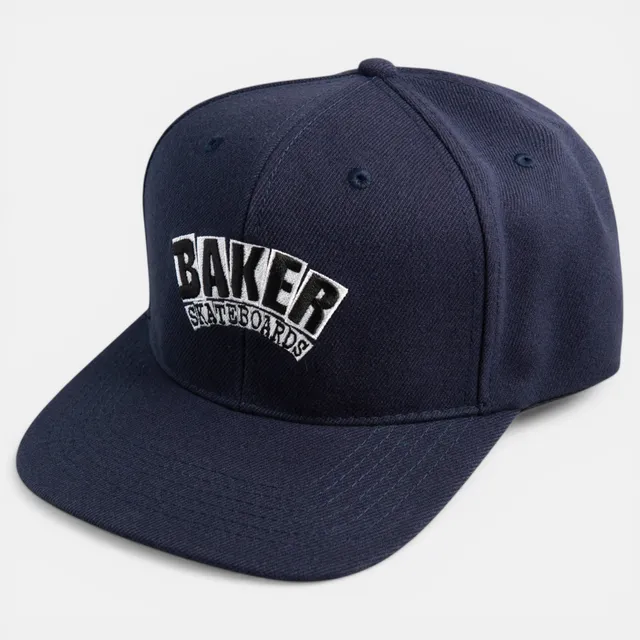 baker-skateboards-arch-logo-snapback-cappello-5-pannelli-in-cotone image 1