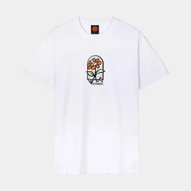 santa-cruz-skateboards-delfino-flower-guy-t-shirt-uomo-maglietta-loose-fit-in-co image 1