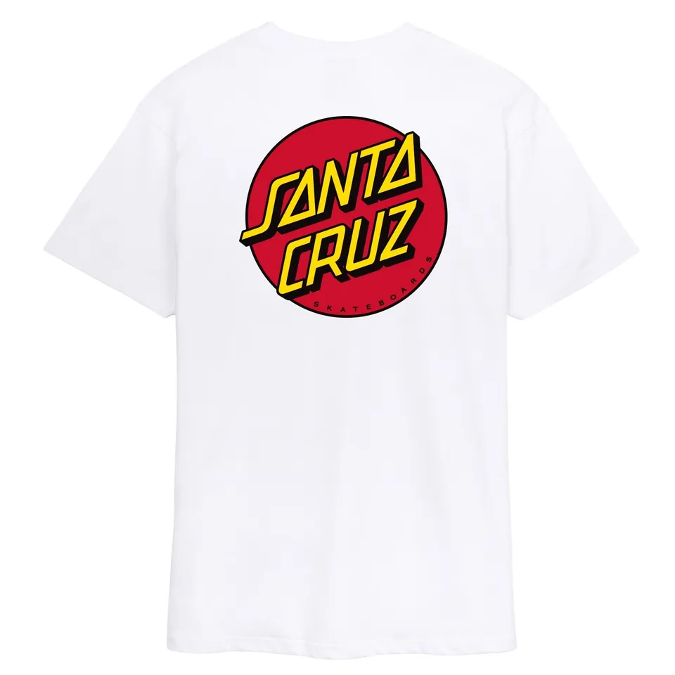 santa-cruz-skateboards-classic-dot-chest-t-shirt-uomo image 1