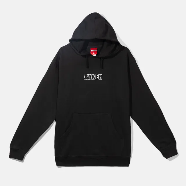 baker-skateboards-brand-logo-pullover-felpa-hoodie-con-cappuccio image 1