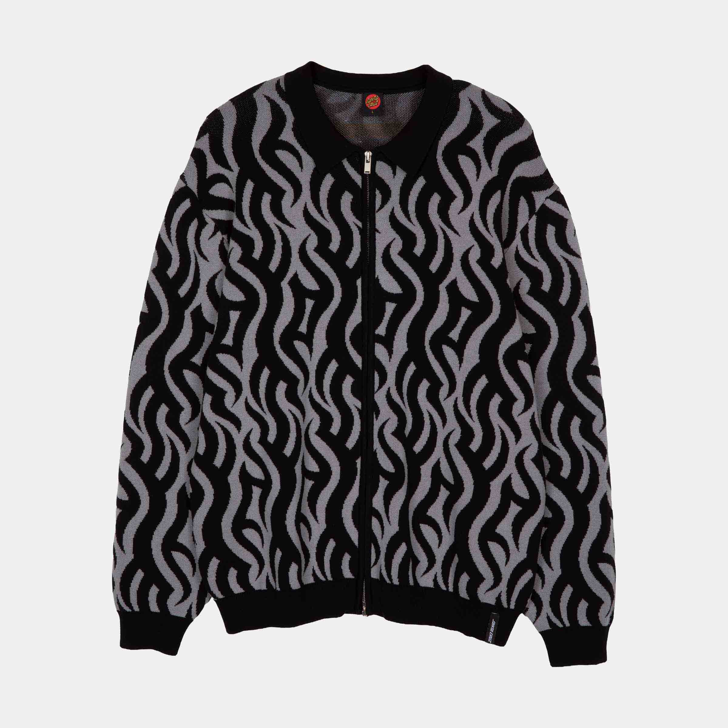 santa-cruz-skateboards-harmon-cardigan-zip-maglia-jaquard image 1