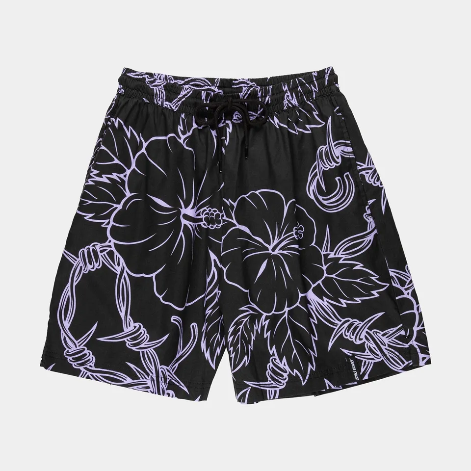 santa-cruz-skateboards-mono-cabana-shorts-donna-in-cotone image 1