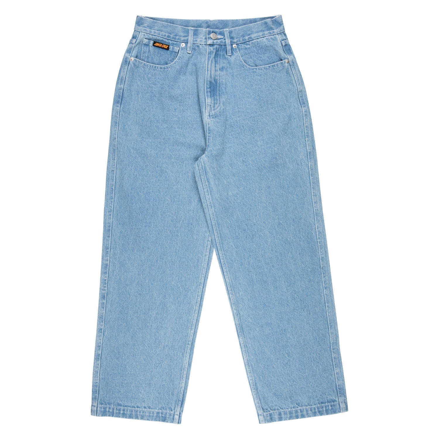 santa-cruz-skateboards-classic-baggy-jeans-jeans-donna-gamba-larga-13-5oz image 1