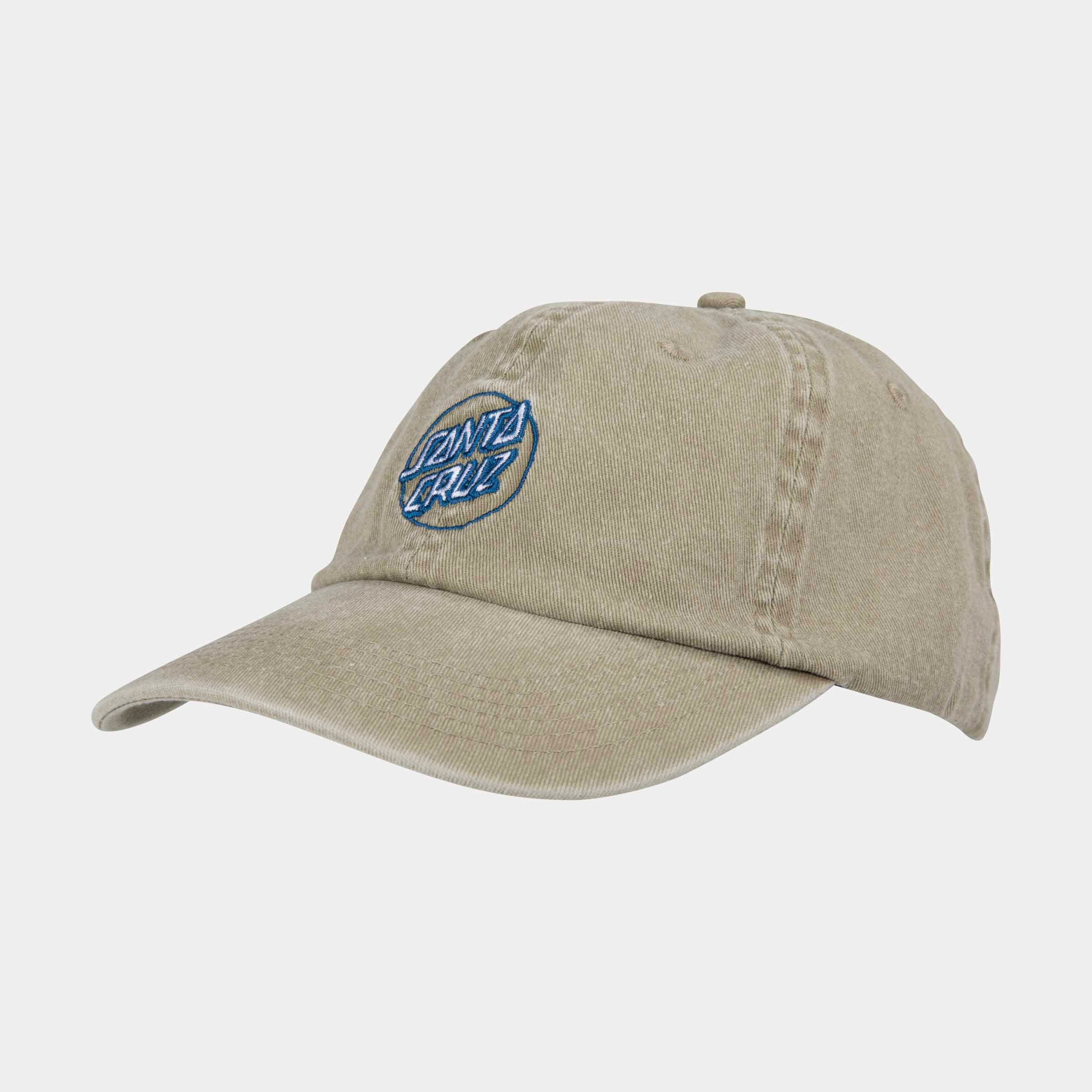 santa-cruz-skateboards-partial-dot-cappellino-dad-cap-uomo image 1