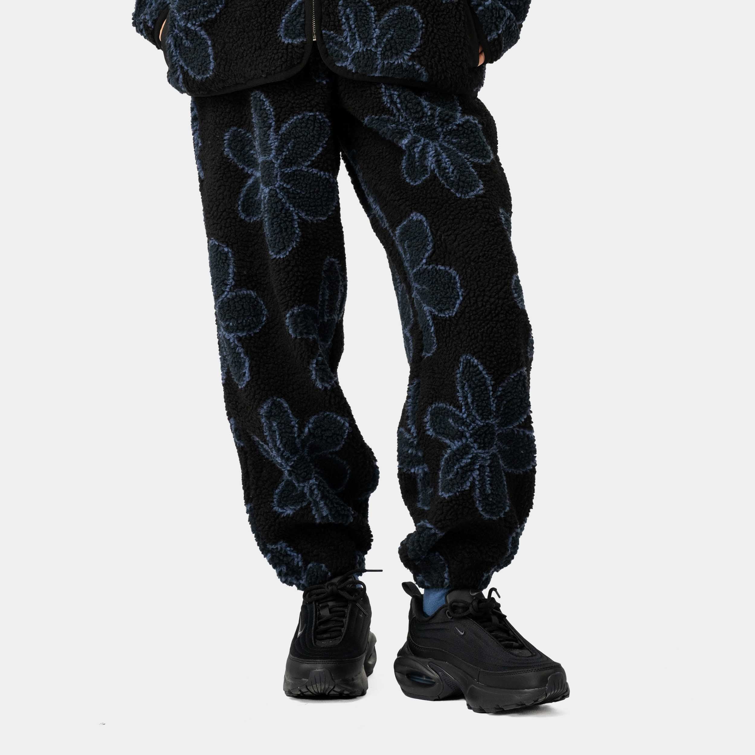 santa-cruz-skateboards-homebody-pantaloni-tuta-donna-sherpa-jacquard image 3