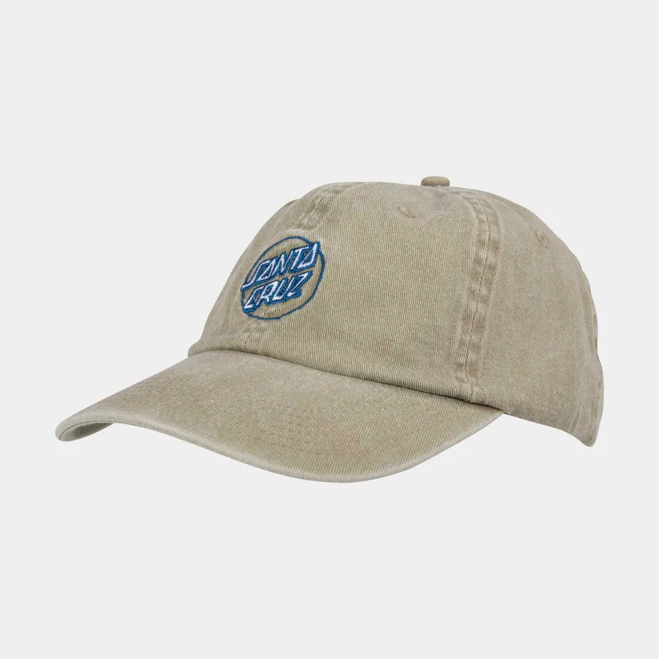 santa-cruz-skateboards-partial-dot-cappellino-dad-cap-uomo image 1