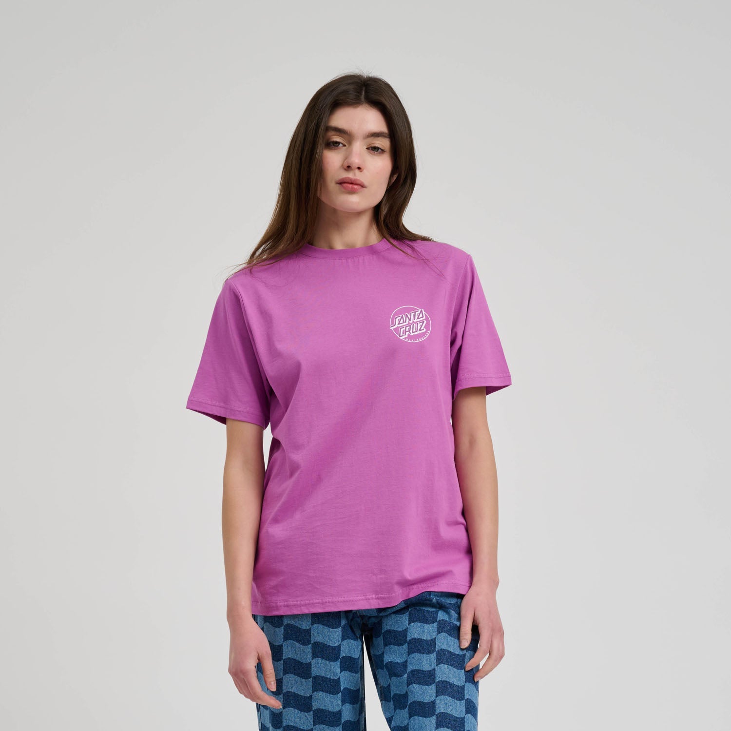 santa-cruz-skateboards-partial-dot-t-shirt-maglietta-unisex image 3