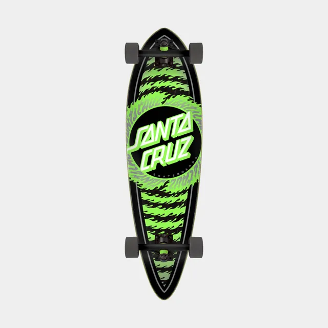 santa-cruz-skateboards-flame-ringed-dot-pintail-cruiser-9-2in-x-33in image 1