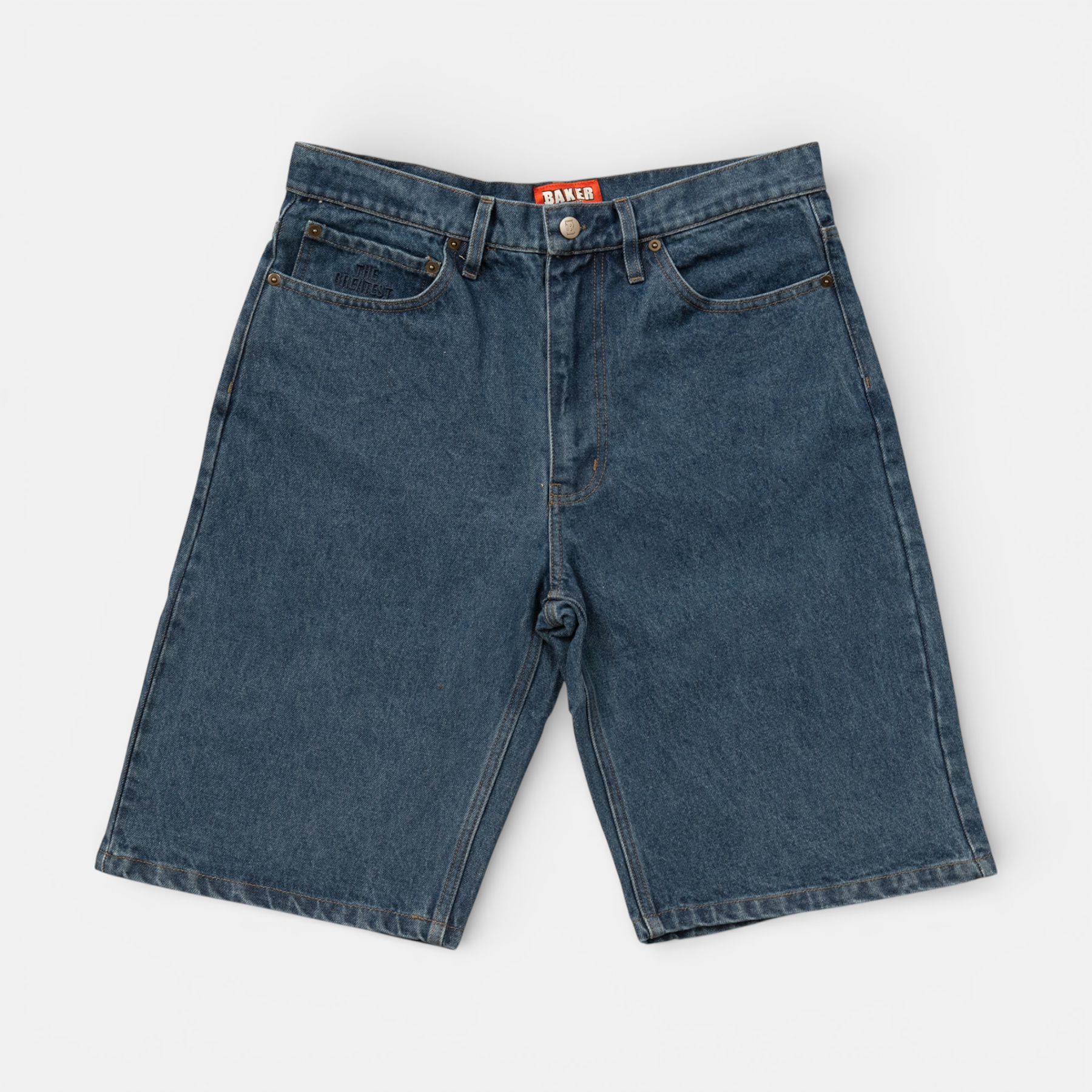 baker-skateboards-warner-jean-shorts-blue-pantaloncini-denim-blu image 1