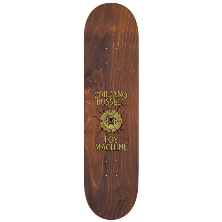 toy-machine-cordano-russell-faith-8-75-deck-skateboard image 2
