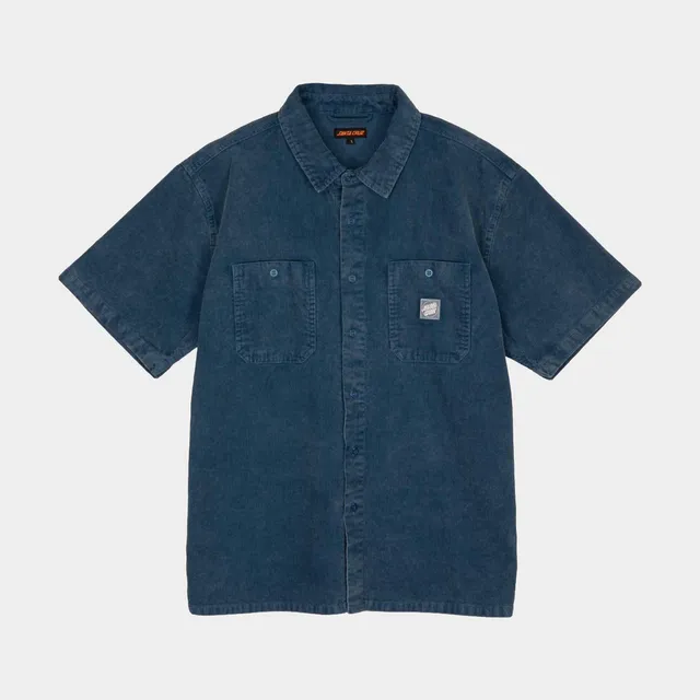 santa-cruz-skateboards-jimi-camicia-manica-corta-corduroy-regular-fit image 1