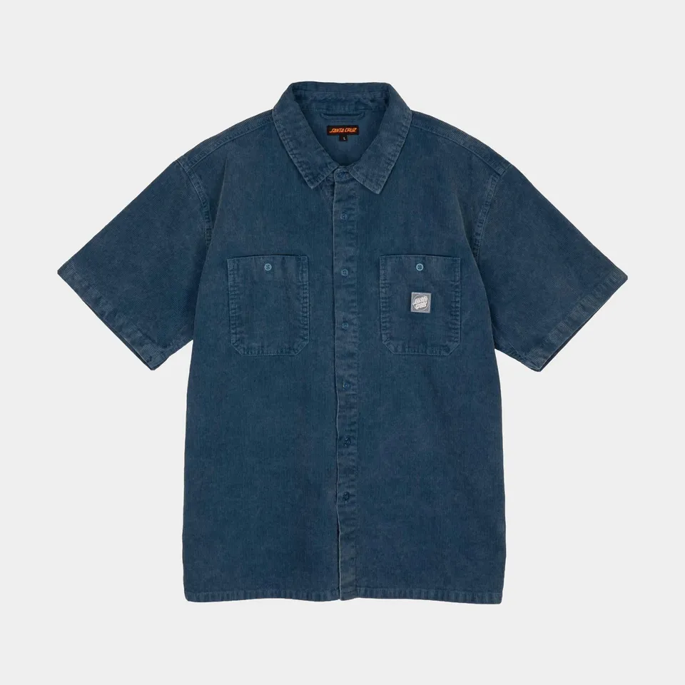 santa-cruz-skateboards-jimi-camicia-manica-corta-corduroy-regular-fit image 1