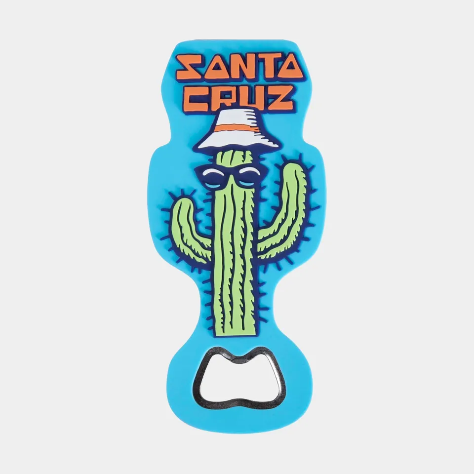 santa-cruz-skateboards-cactus-tripper-bottle-opener-apribottiglie-in-pvc-e-metal image 1