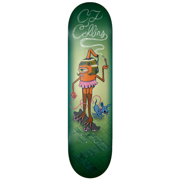 toy-machine-cj-collins-sect-girl-8-50-tavola-skateboard-deck-pro image 1