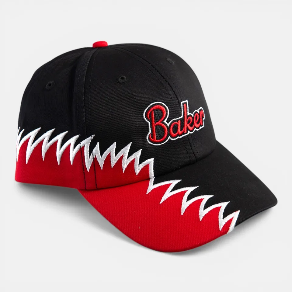 baker-skateboards-snap-on-cappellino-snapback-6-pannelli image 1