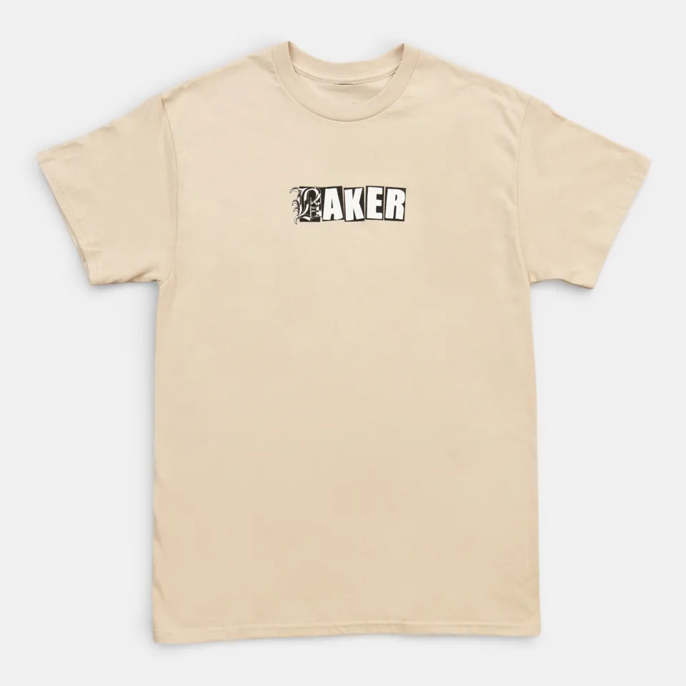 baker-skateboards-old-e-t-shirt-logo image 1