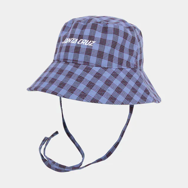 santa-cruz-skateboards-strip-tie-bucket-hat-cappello-con-lacci image 1