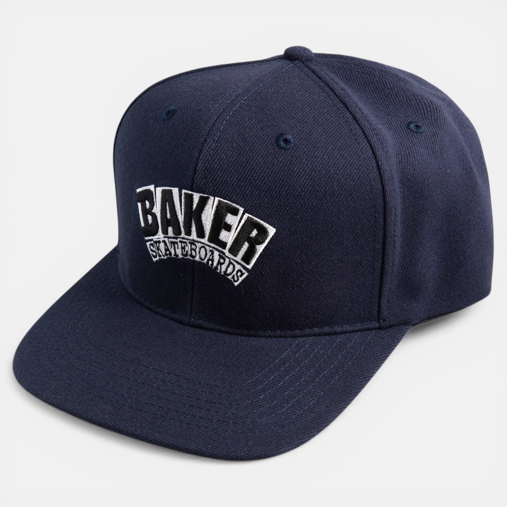 baker-skateboards-arch-logo-snapback-cappello-5-pannelli-in-cotone image 1